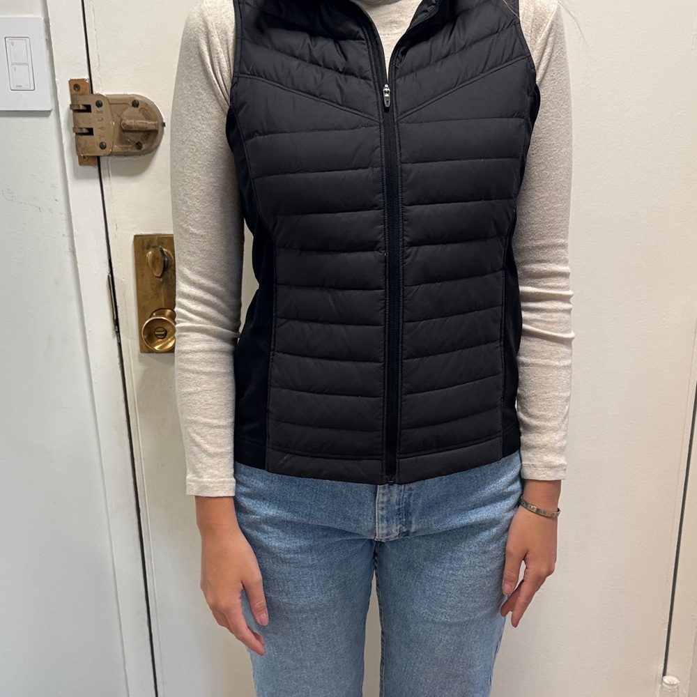 Lucy Black Vest size medium. Black - Picture 1 of 11
